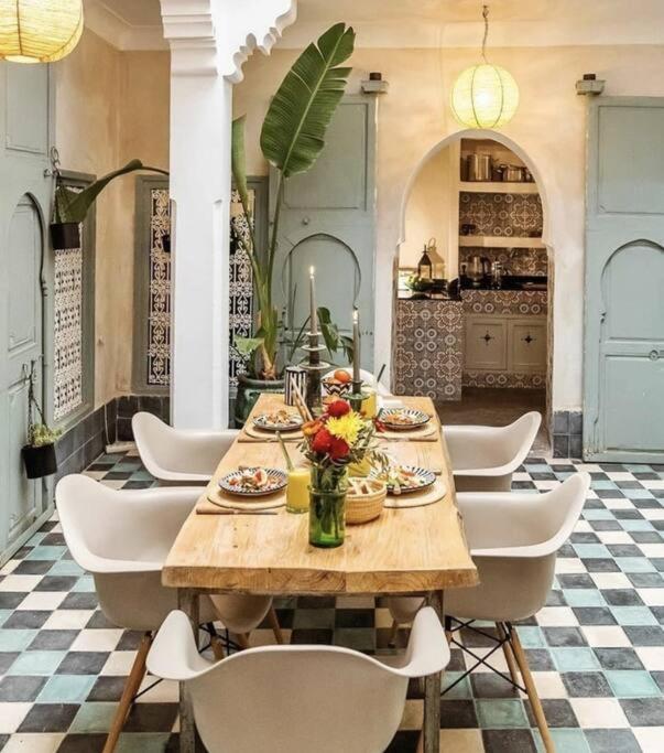 Riad Nadara, Superbe Riad Au Coeur De La Medina! Marrakesh Luaran gambar