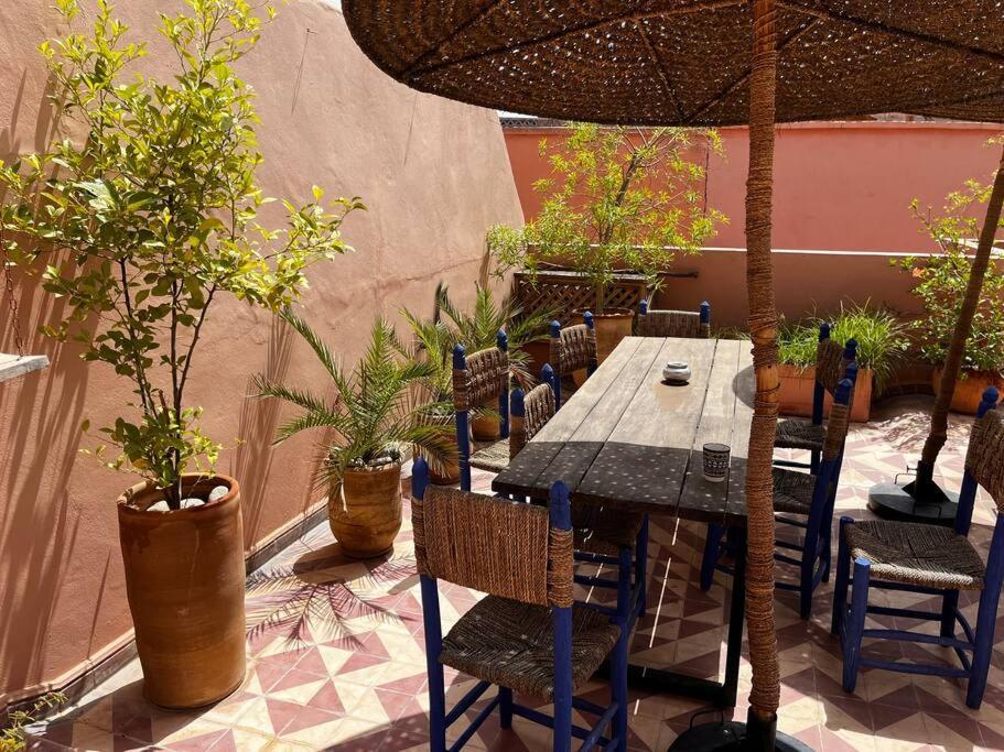 Riad Nadara, Superbe Riad Au Coeur De La Medina! Marrakesh Luaran gambar